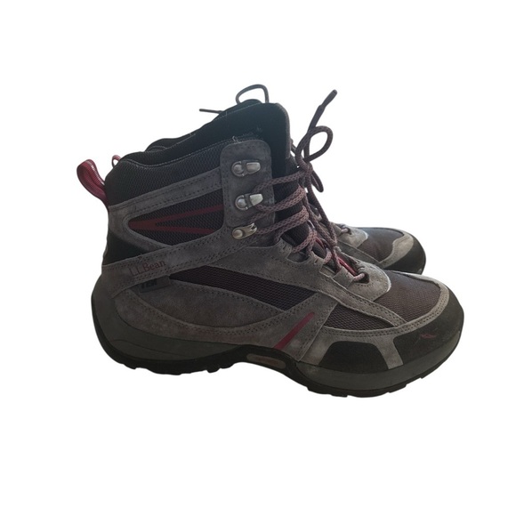 L.L. Bean Men’s Mid Cut Trail Model 3 Tek Hiking Boots - Picture 1 of 6